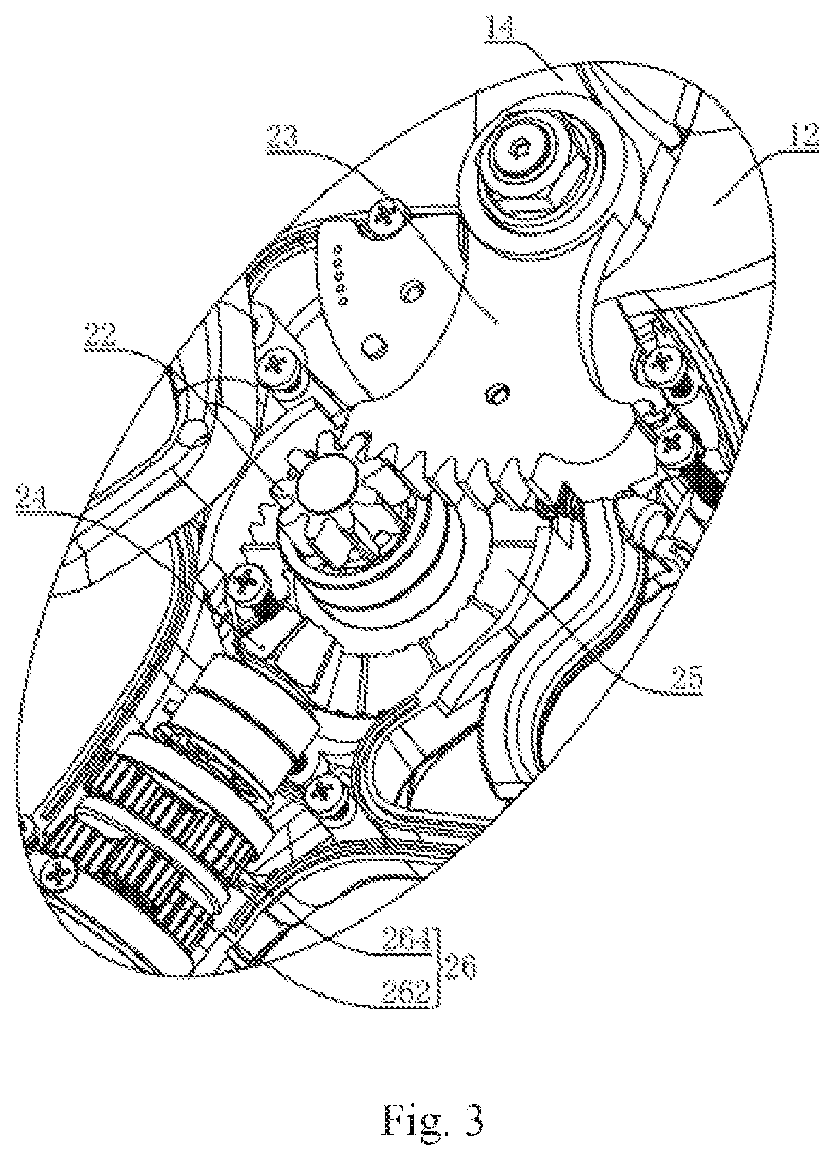 Blade mechanism and electric scissors having blade mechanism