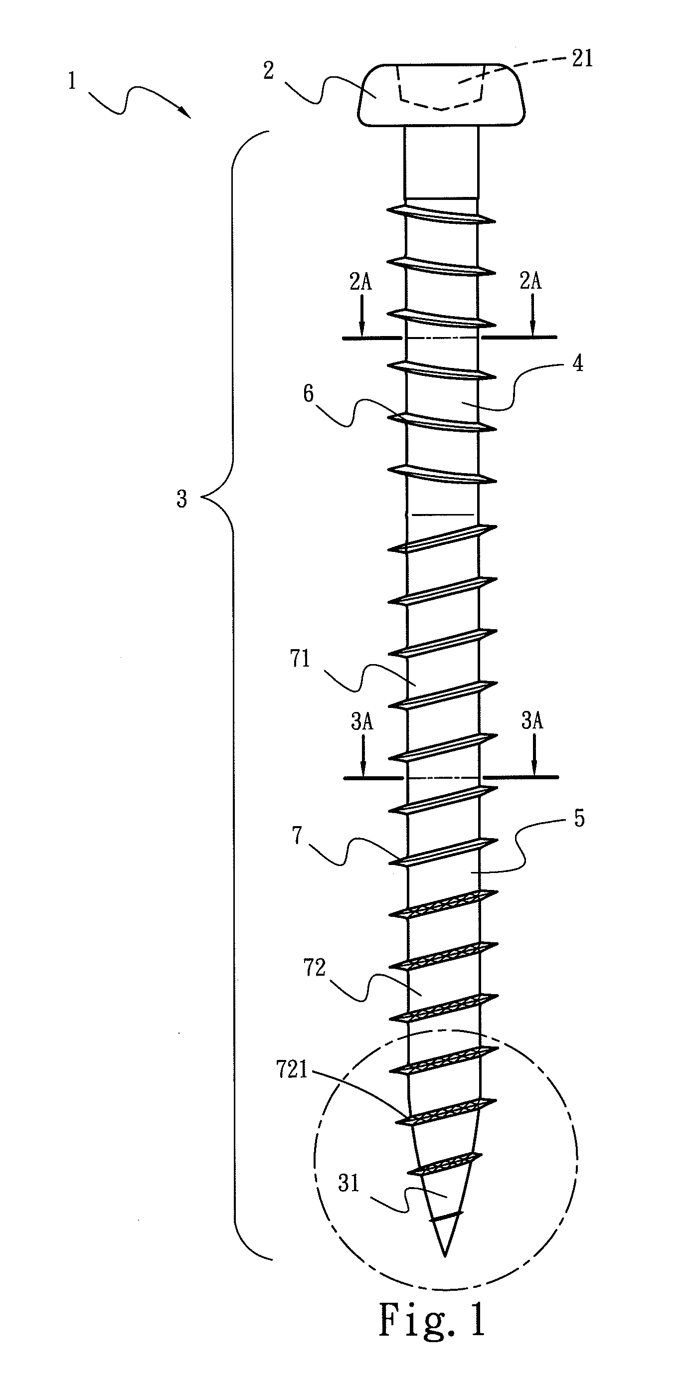 Screw structure