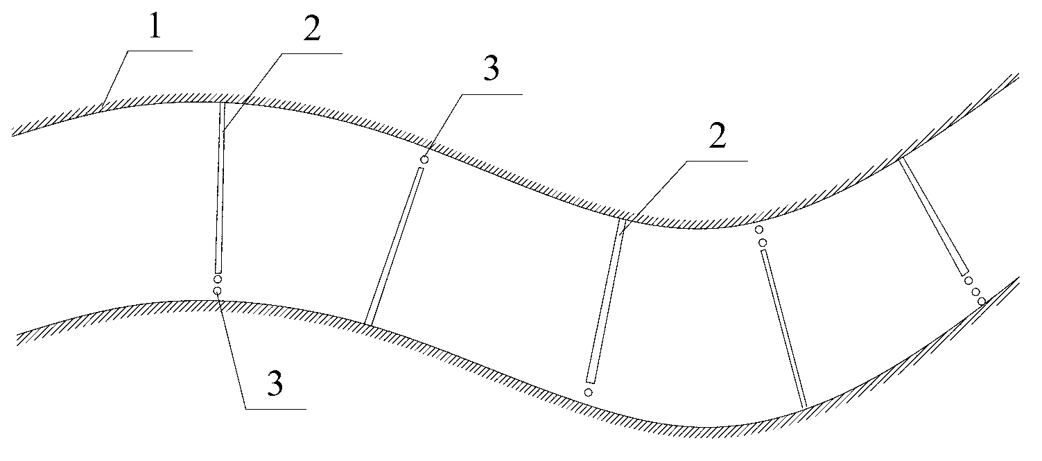 Watercourse and rubber dam water storage system