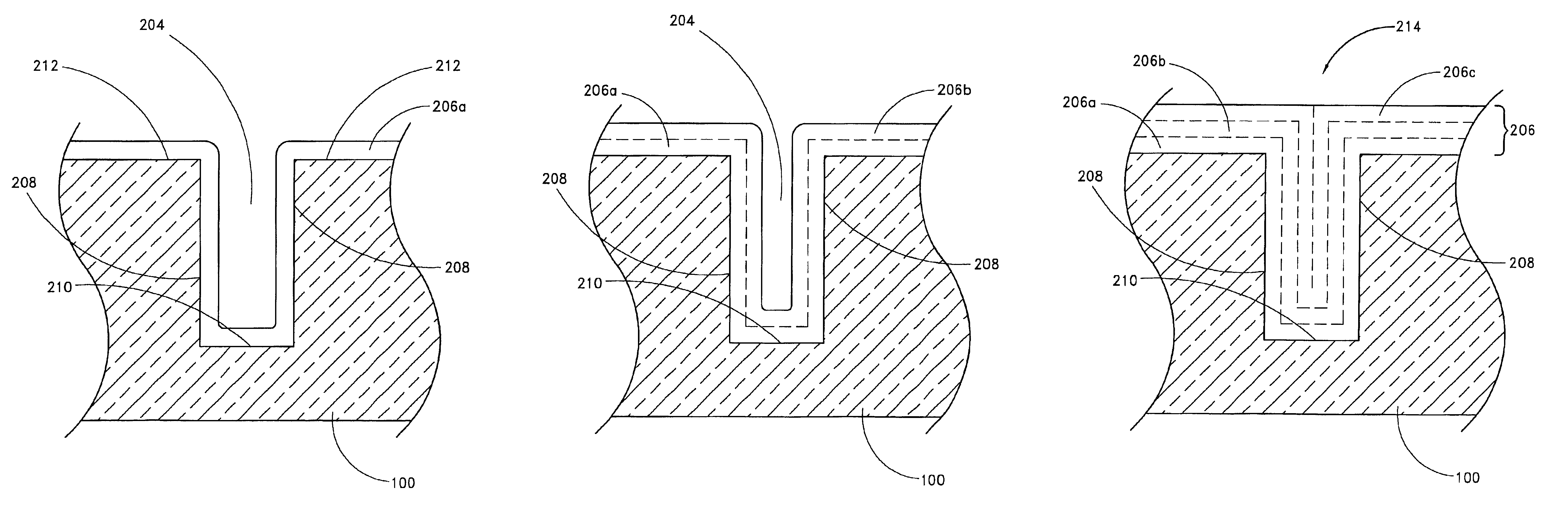 Method of fabricating trench isolation structures for integrated circuits using atomic layer deposition