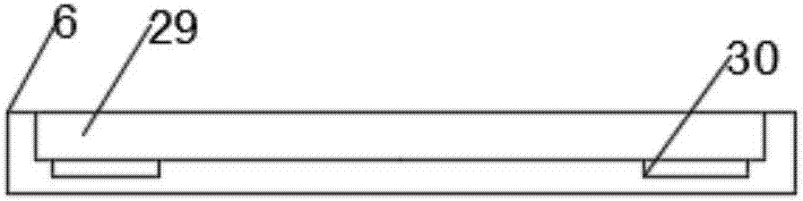 Obstetric table with split structure