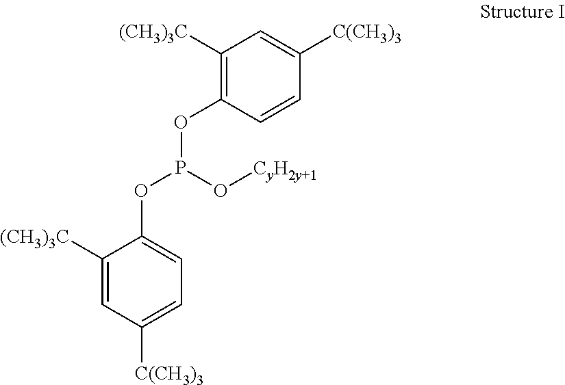 Alkylphenol free-liquid polymeric phosphite polymer stabilizers