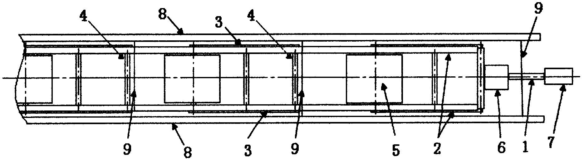 Coke oven coal leveling bar with pressing device