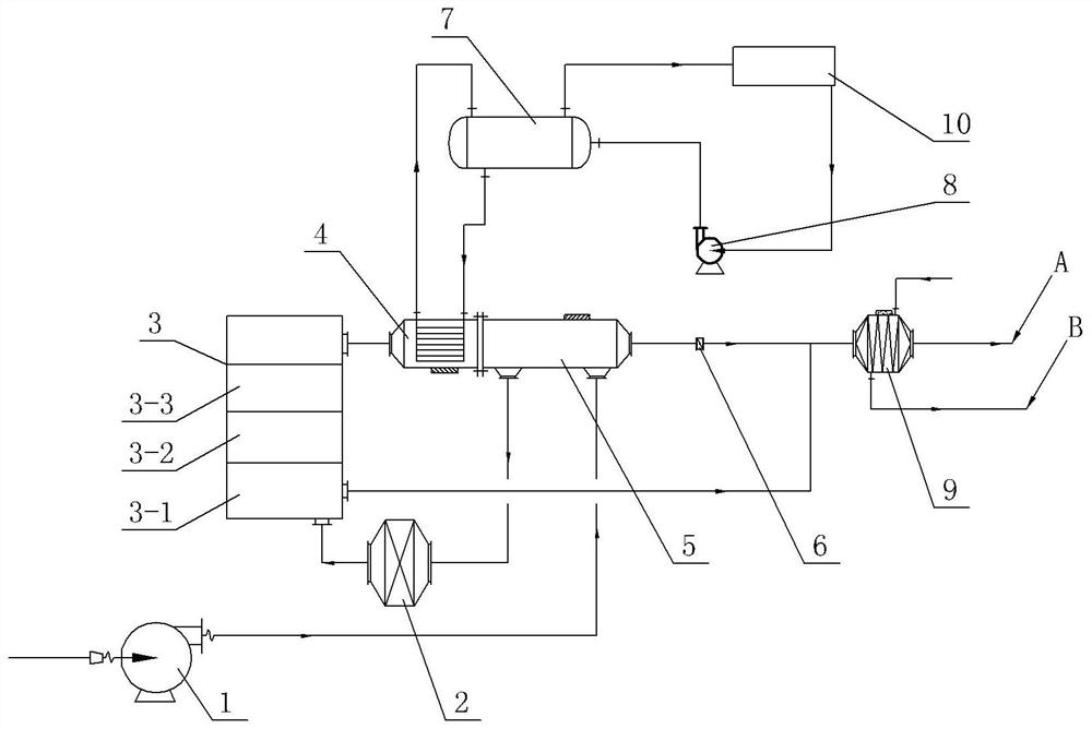 Waste gas waste heat recovery system