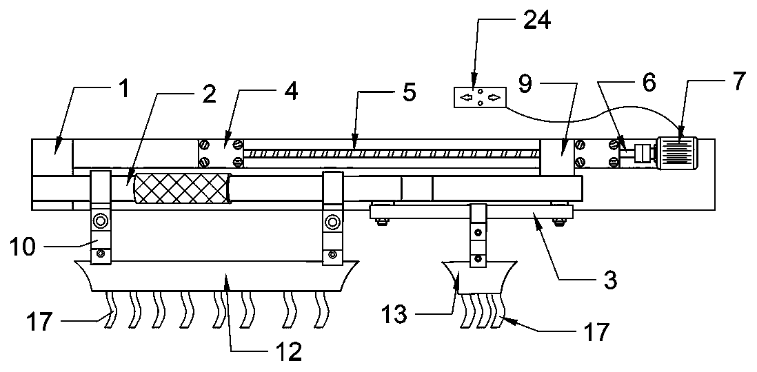 Leg recovery apparatus after tumor operation