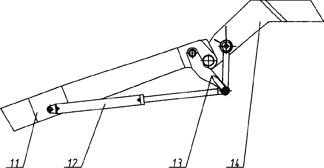 Cantilever crane type concrete transport pump