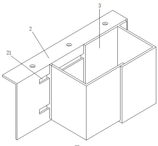 Sewing machine convenient for assembly line processing and installation mode thereof