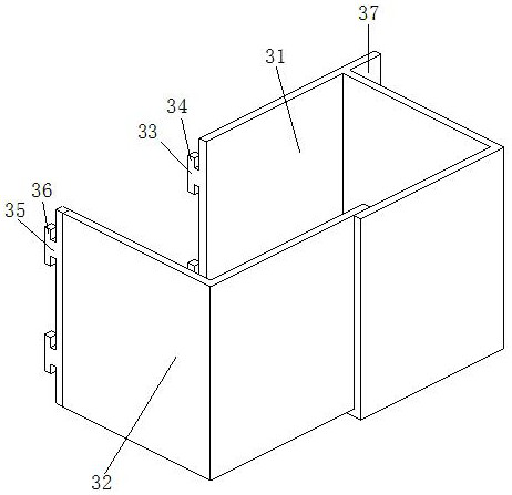 Sewing machine convenient for assembly line processing and installation mode thereof