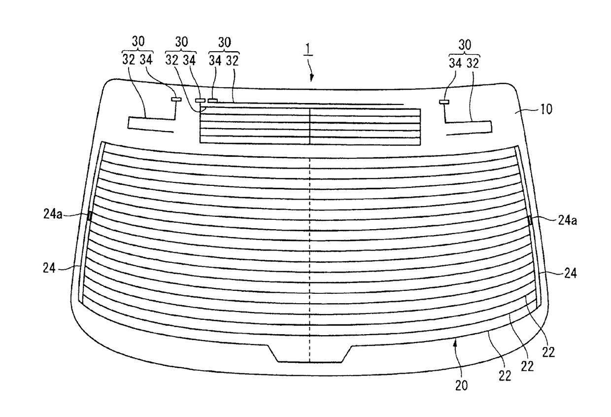 Windowpane for vehicles and method for producing same