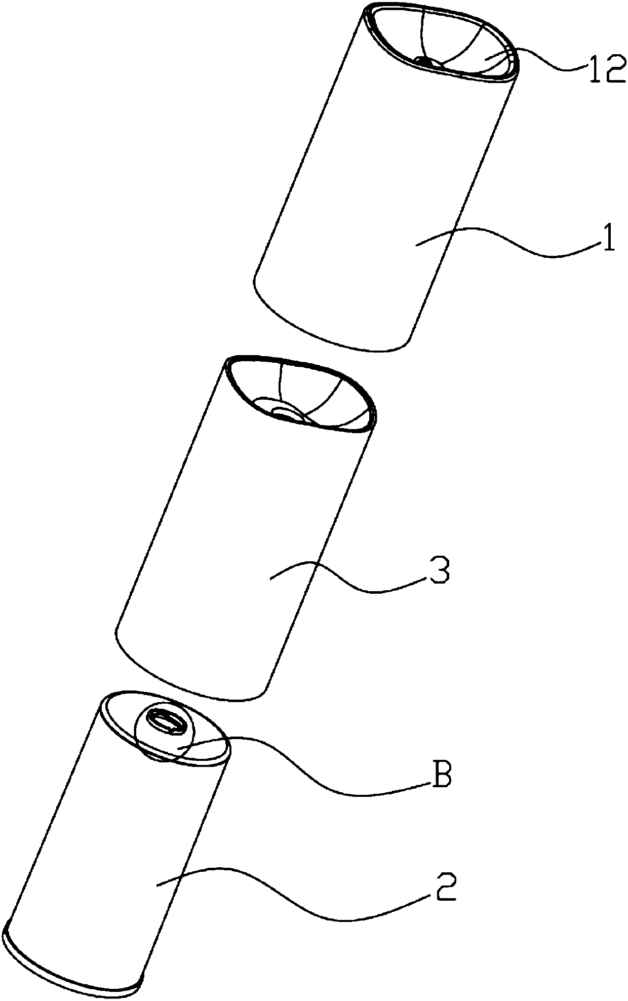 Electronic candle lamp shell and manufacturing technology thereof