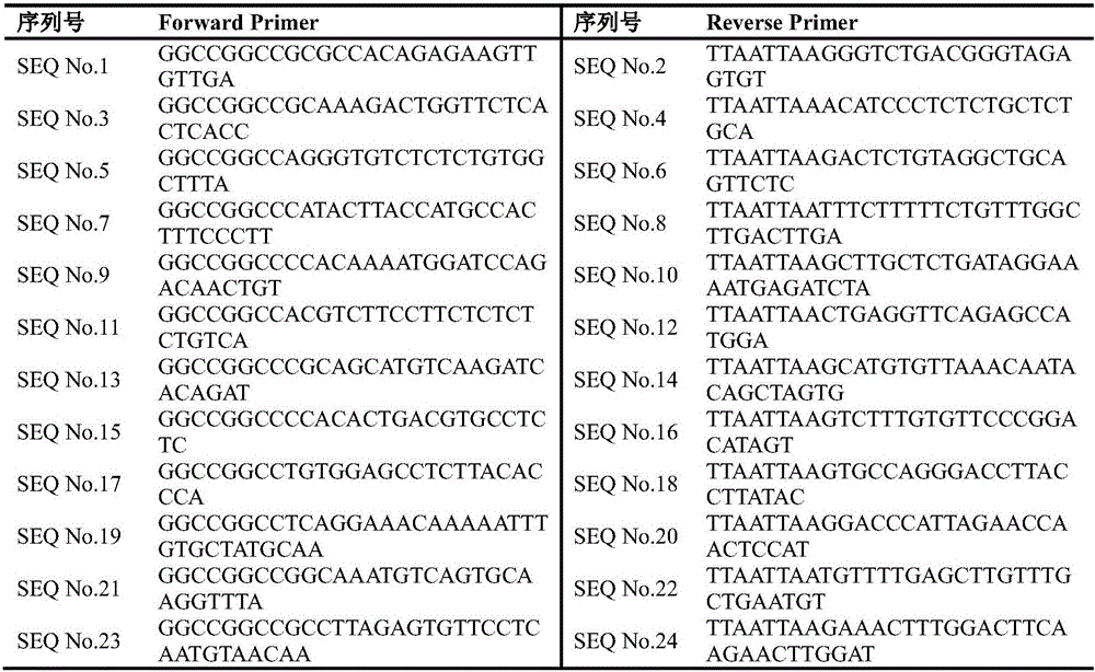 Non-small cell lung cancer targeted therapy gene detection method