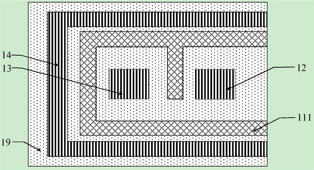 Coplanar bonding structure and preparation method thereof