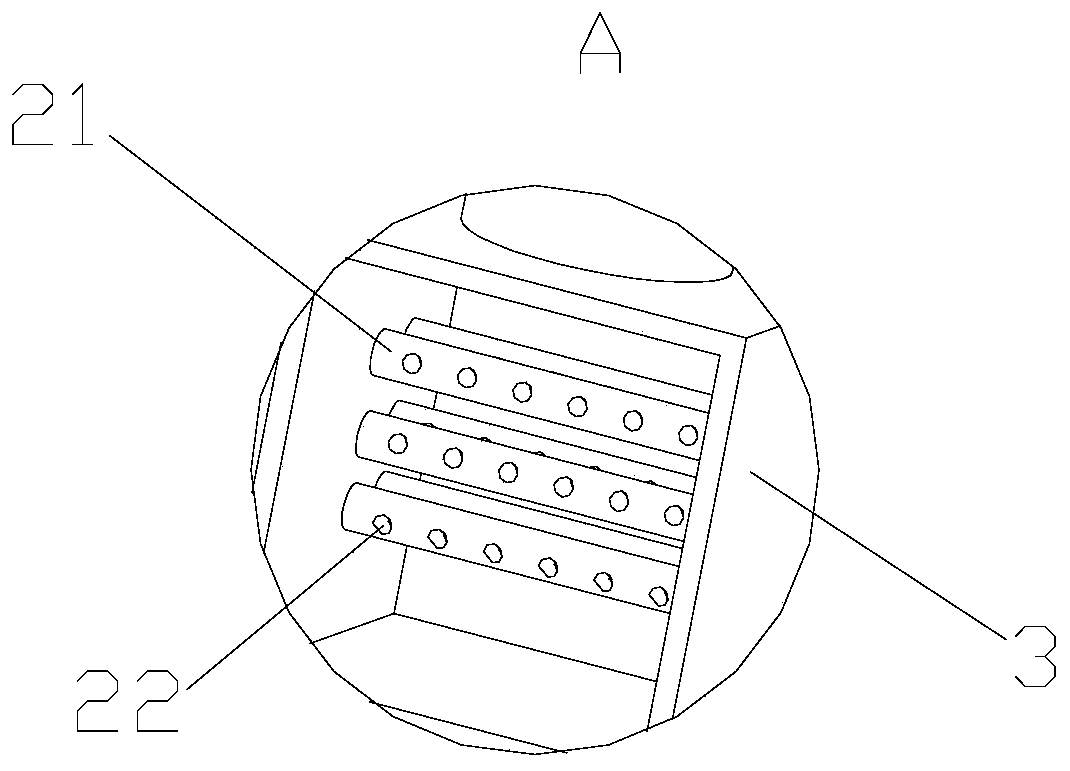 Flue gas low-temperature efficient desulfurization and denitrification device and method