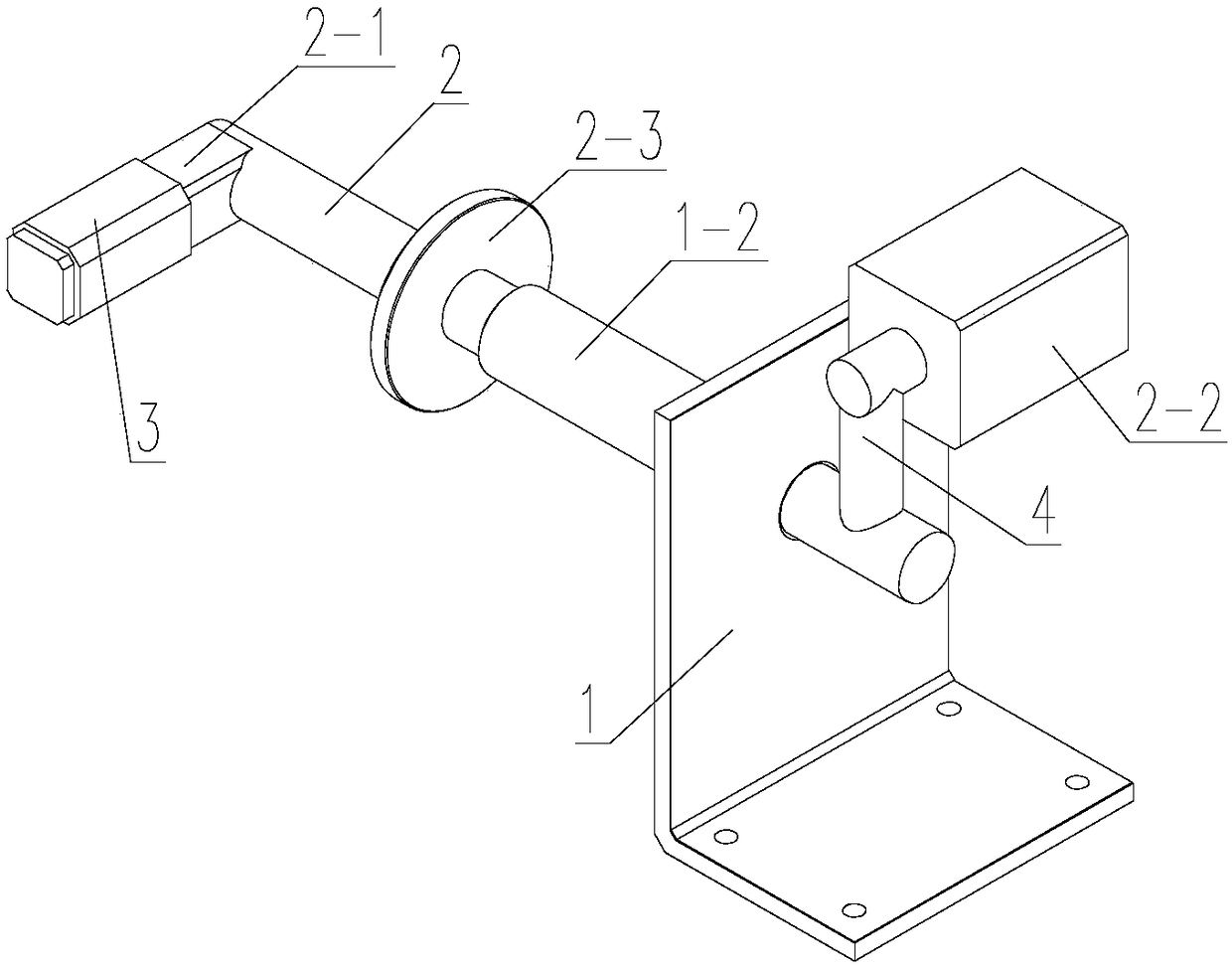 Opened door self-locking type door stopper