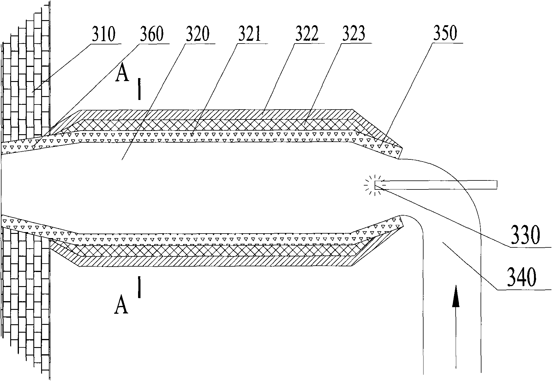 Pulverized coal burner and boiler having same