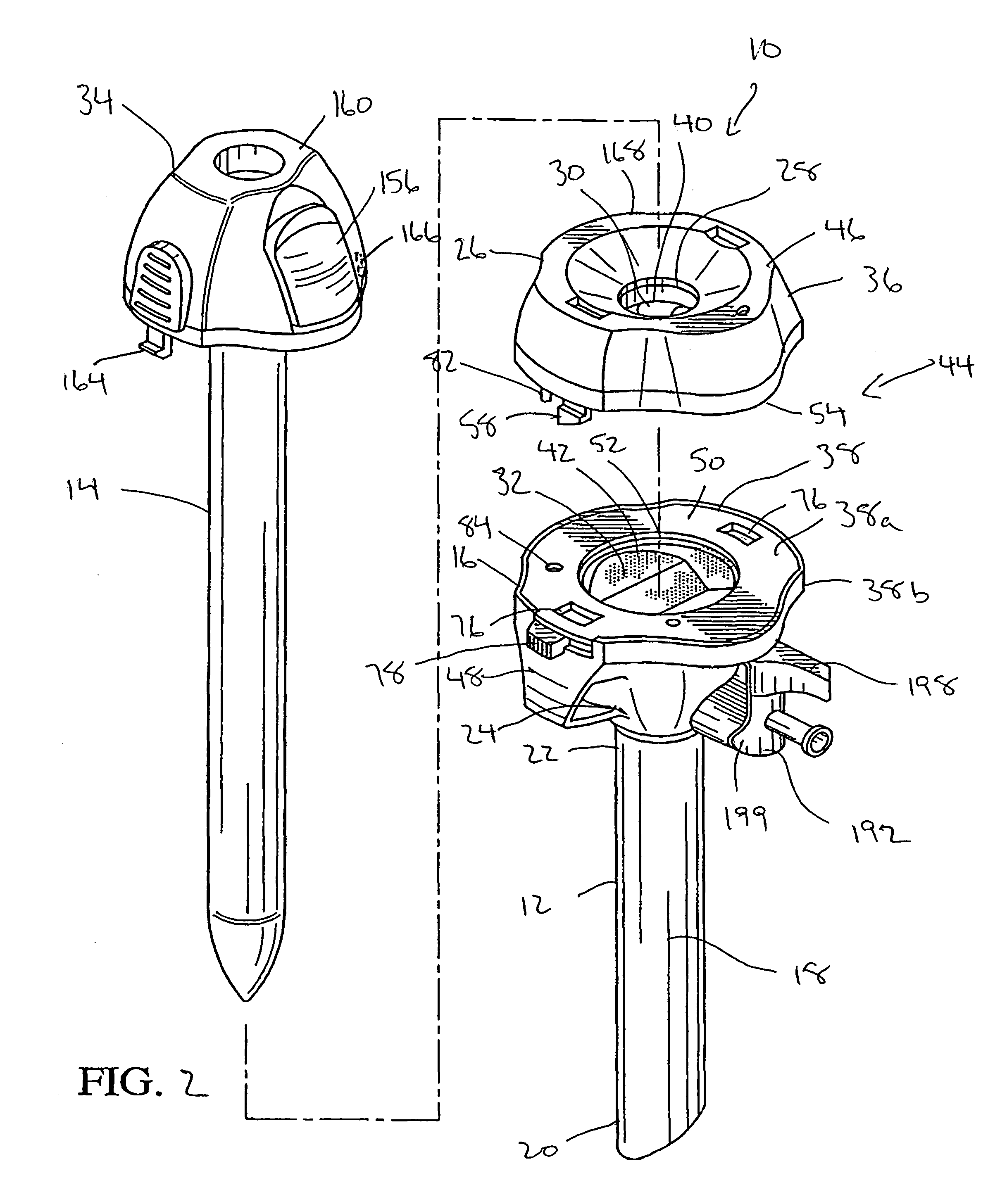 Multi-angled duckbill seal assembly