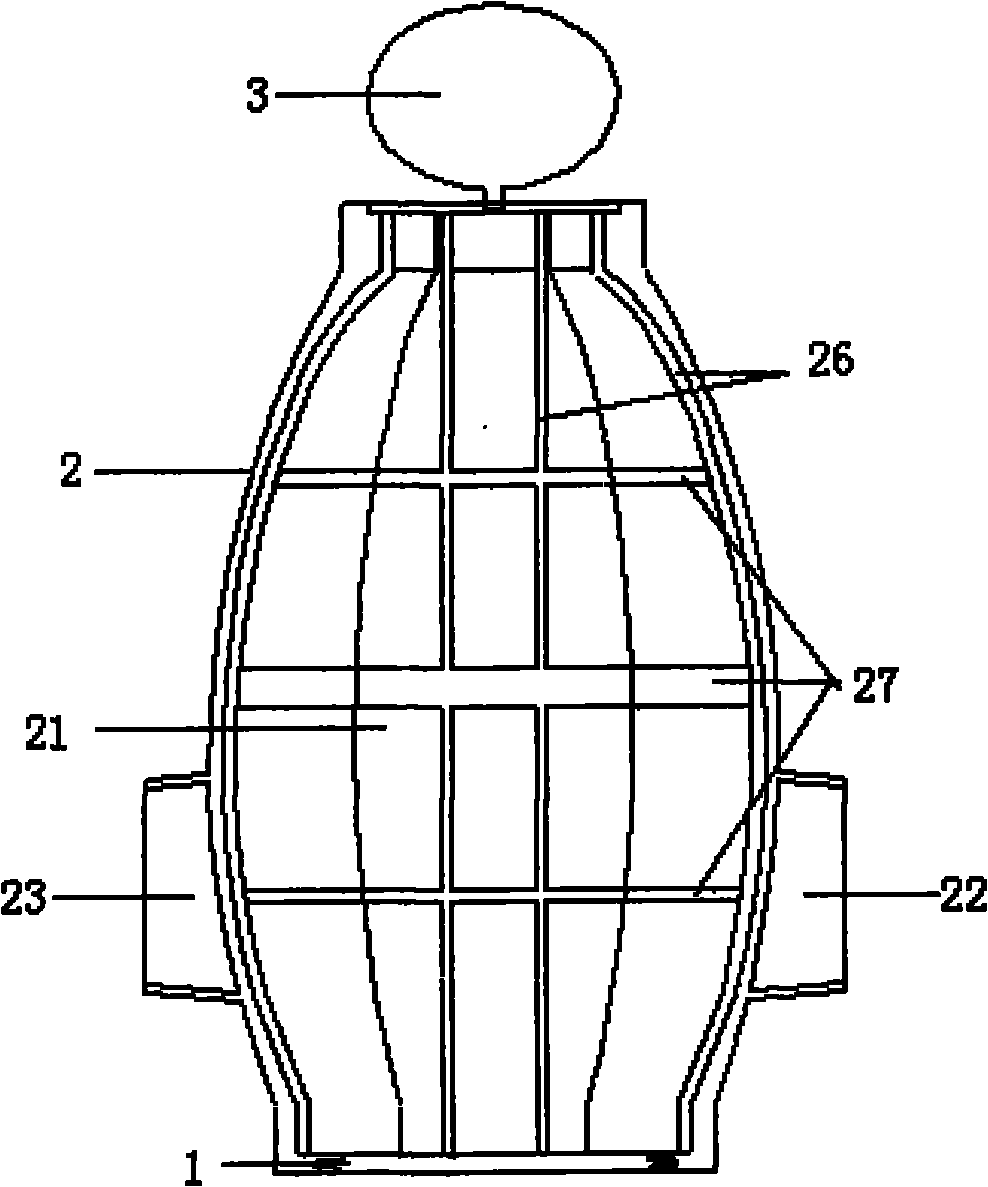 Spliced-type integrated inspection well