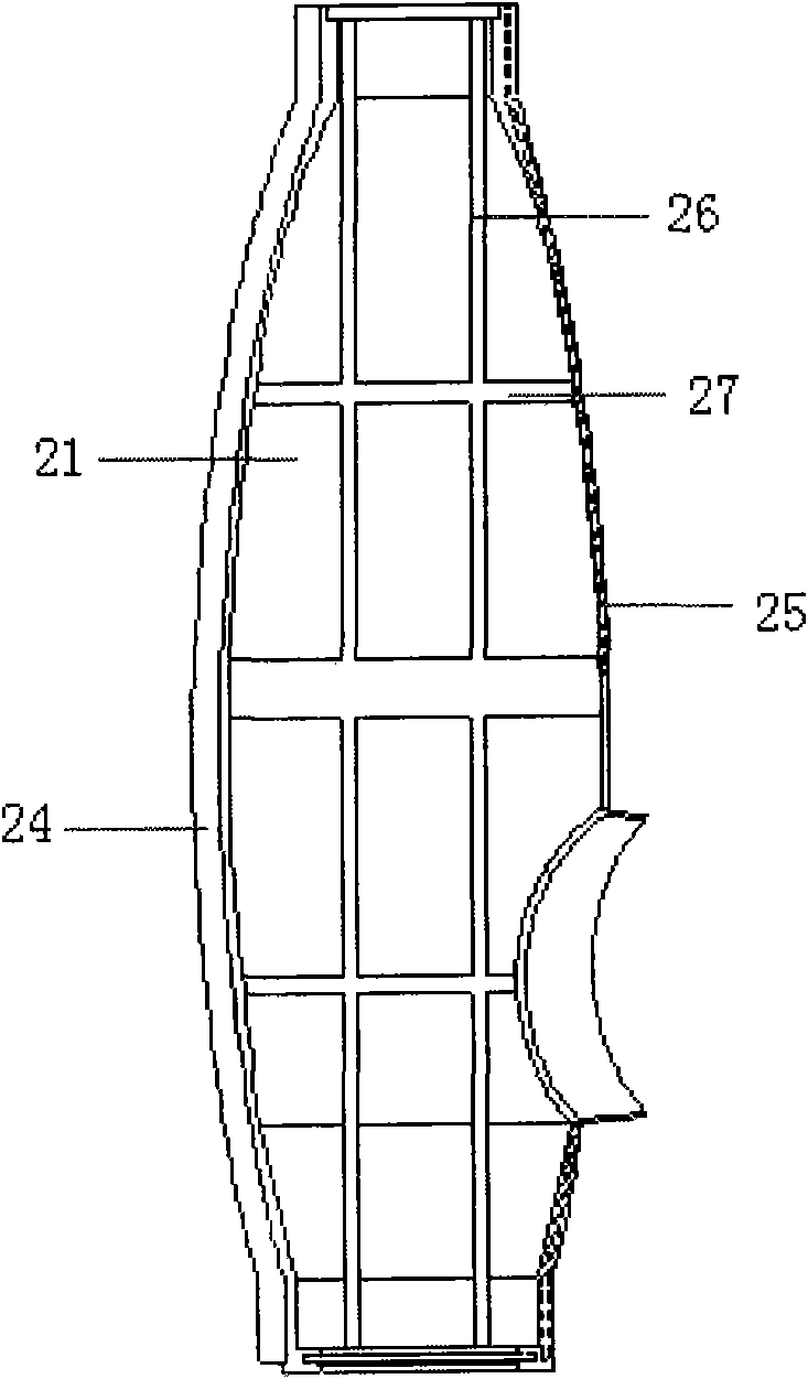 Spliced-type integrated inspection well