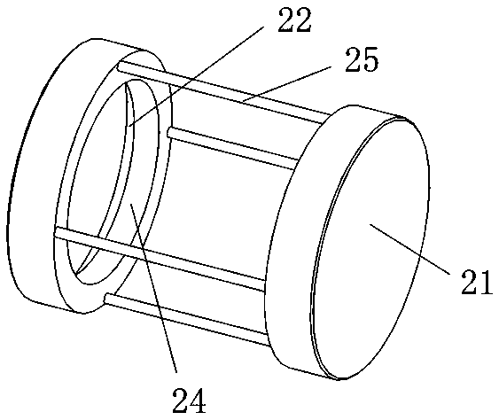 Accumulated water removing device for pneumatic material conveying system