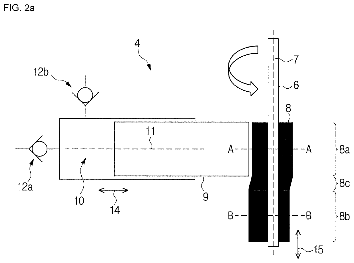 Piston pump assembly comprising piston with variable stroke and vehicle braking system comprising the same