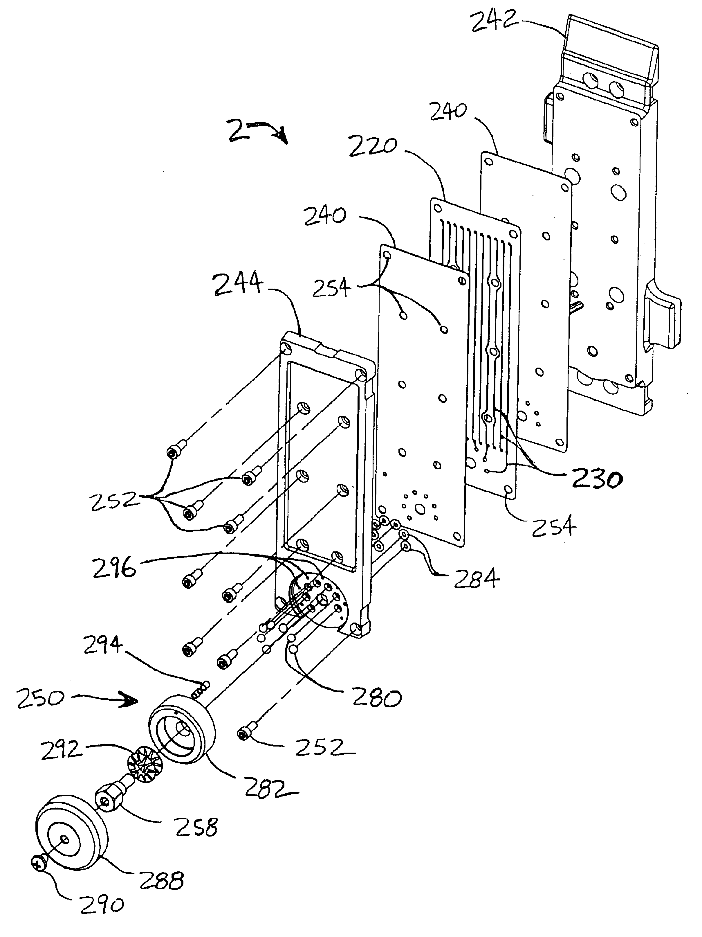 Gas bleed system with improved control