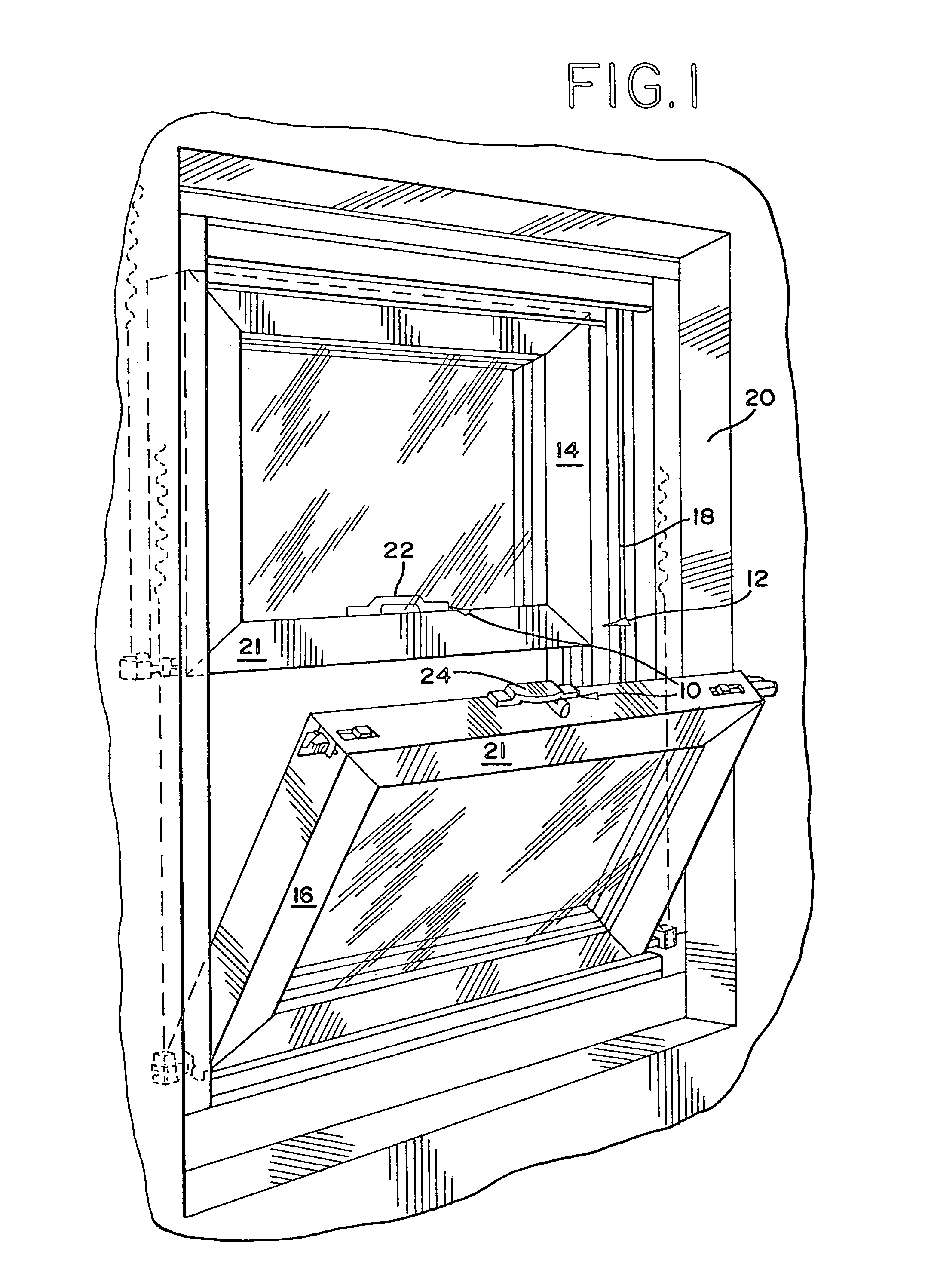 Forced entry resistance device for sash lock