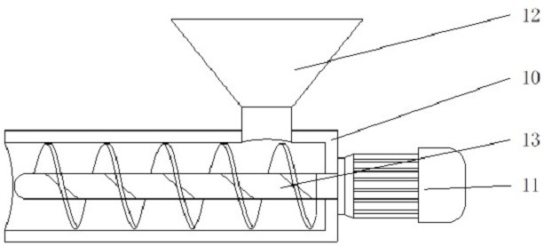 Dry-type separation device and method for waste lead-acid storage battery broken materials