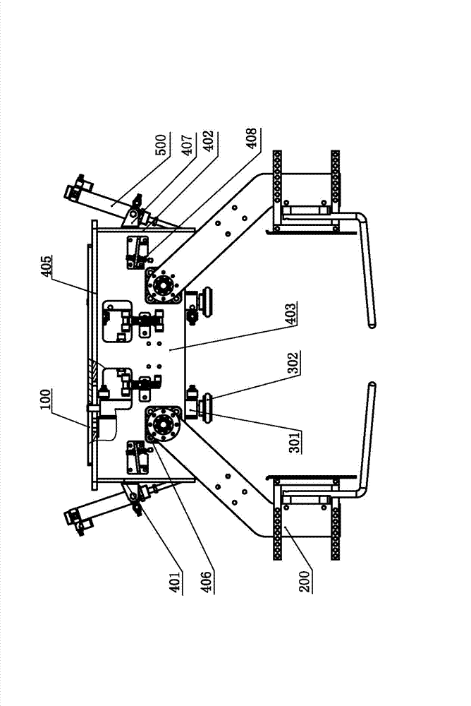 Stacking robot gripper