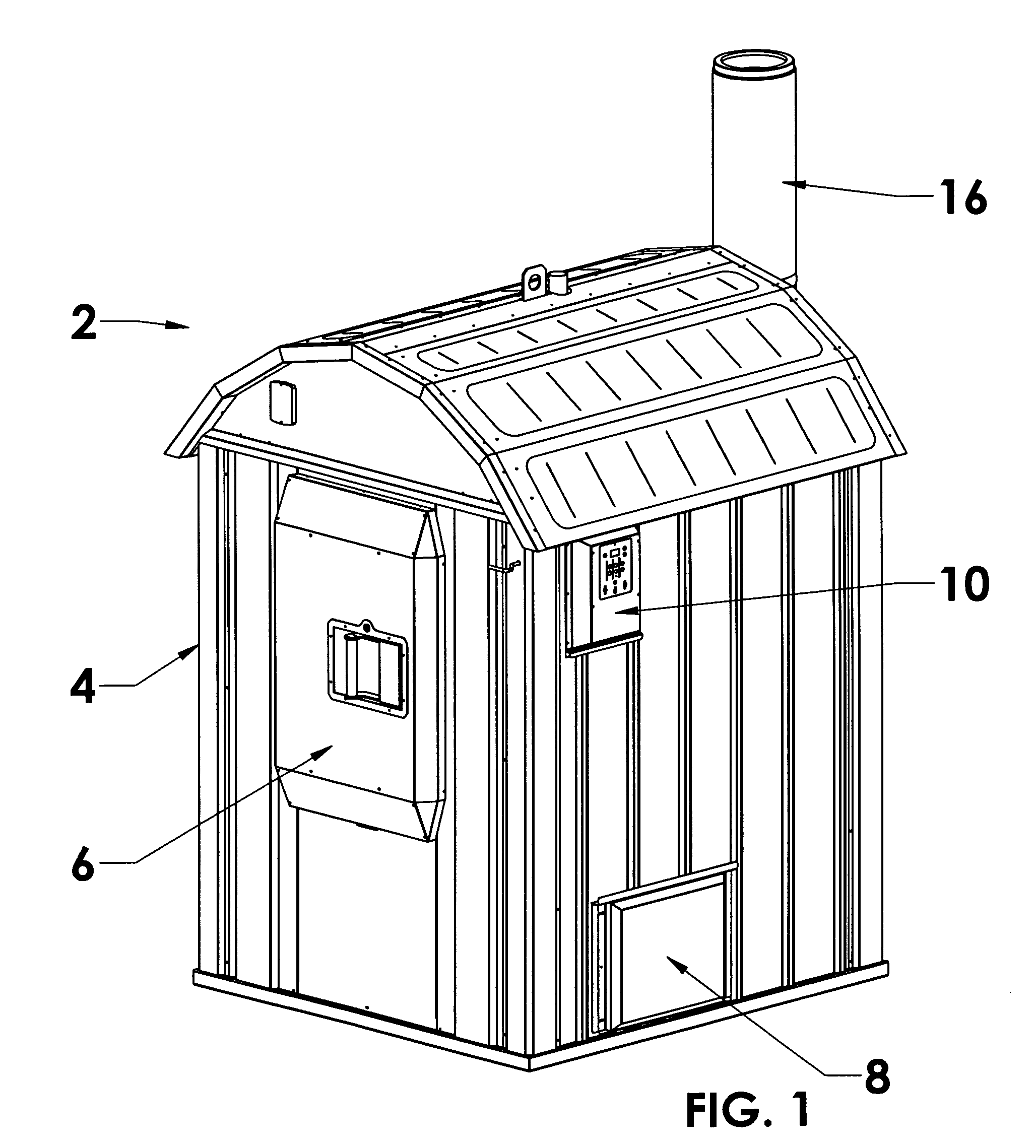 Wood fired boiler