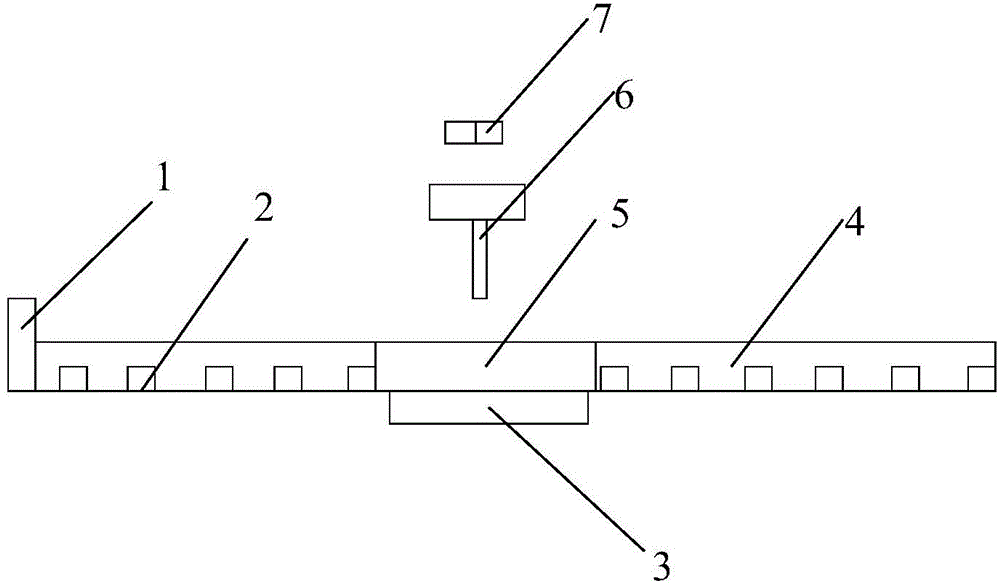 Automatic rejecting device of filling and packaging machine