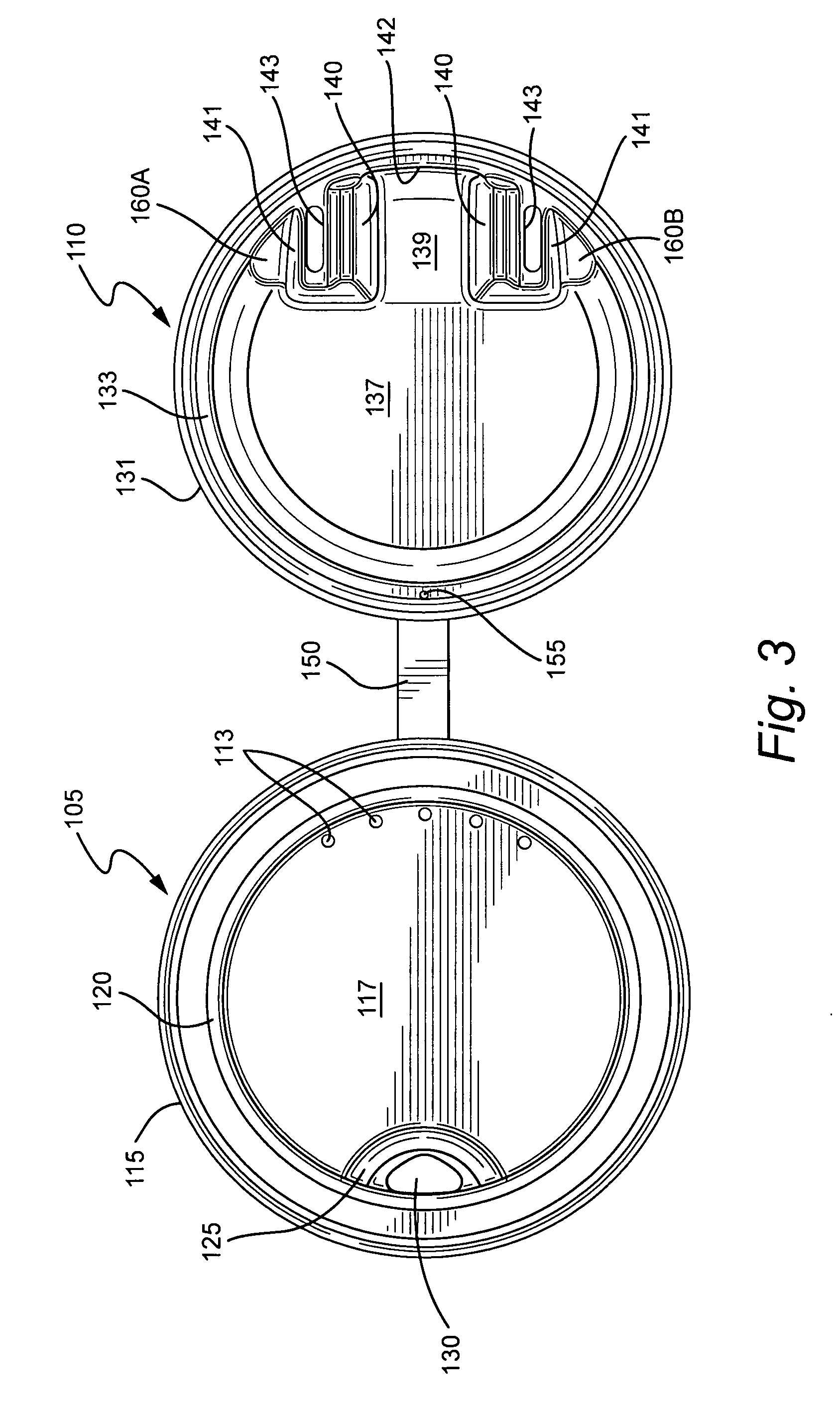 Beverage container lid having liquid cooling effect