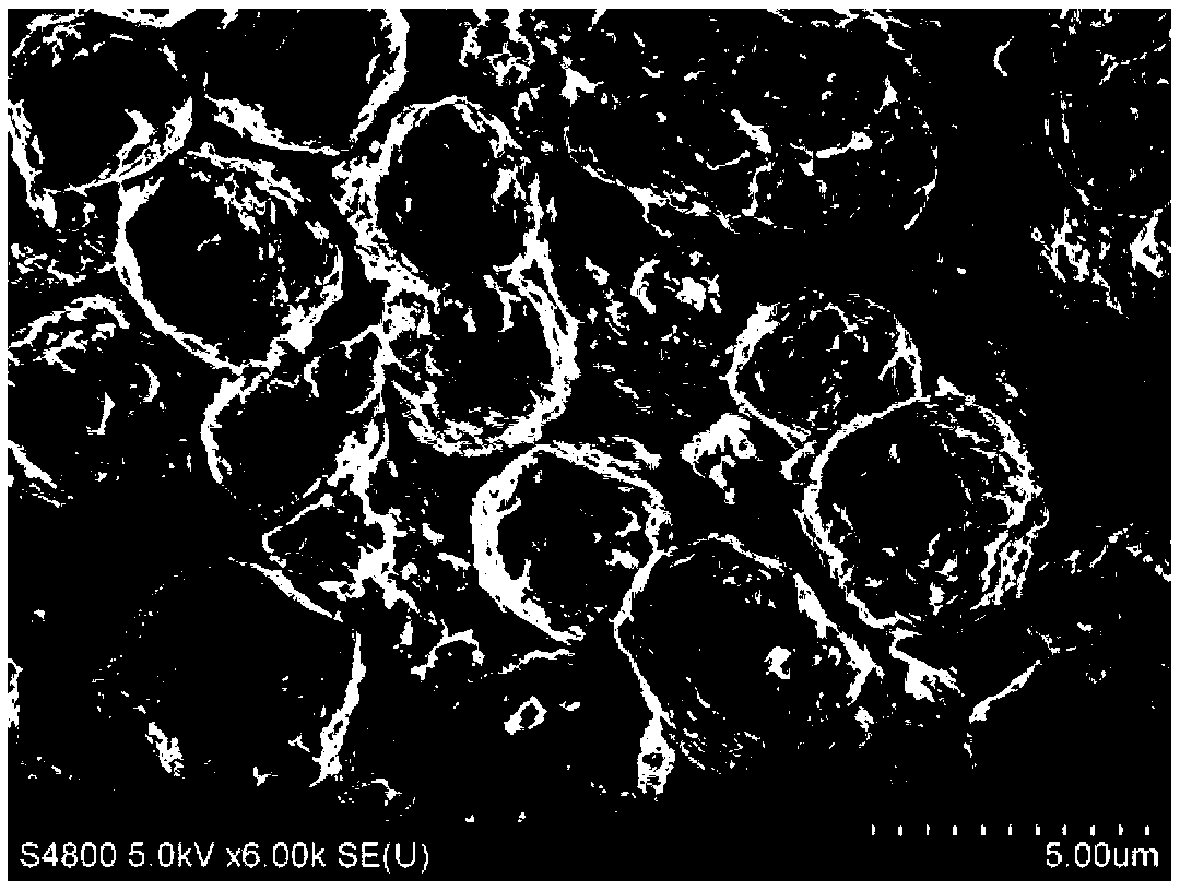 Method for preparing hierarchical floriform ZnIn2S4 ternary compound