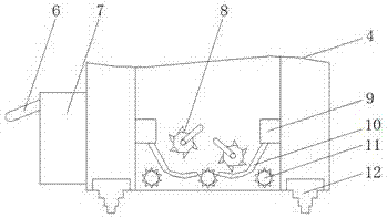 Traveling bale plucking mechanism of bale plucker