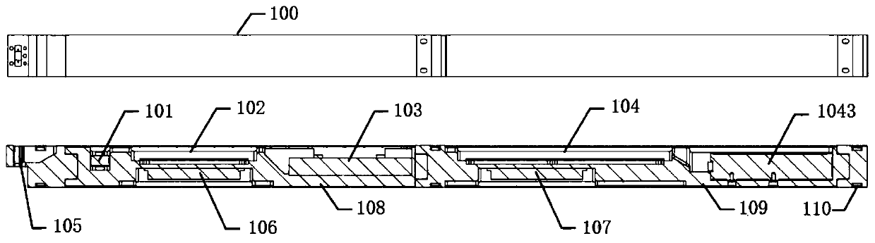 Underground magnetic field detection while drilling device