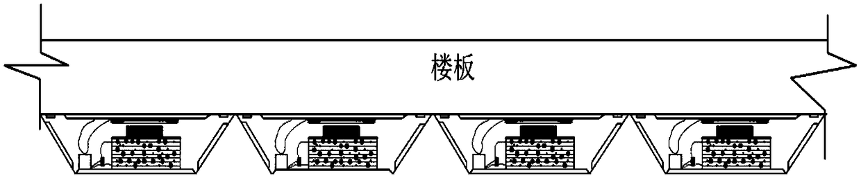 A piezoelectric-electromagnetic composite energy-collecting and vibration-damping device