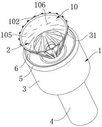 Thrombus removing device capable of preventing damage on inner wall of blood vessel