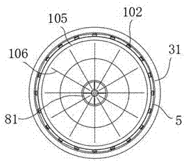 Thrombus removing device capable of preventing damage on inner wall of blood vessel