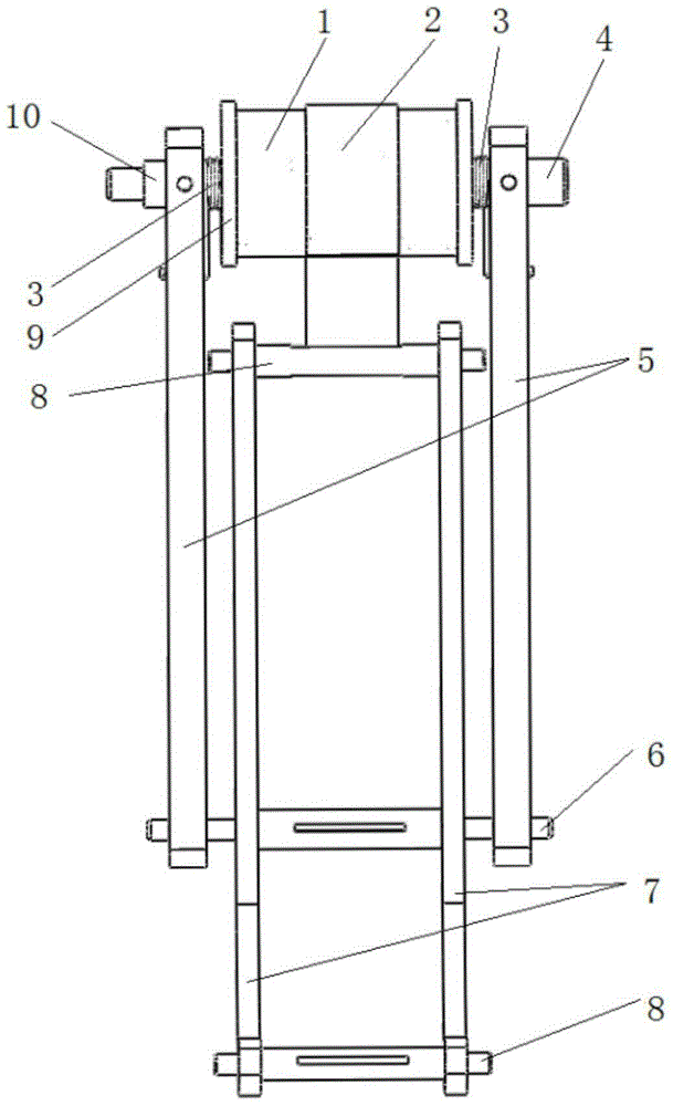 Controllable variable stiffness leg based on magnetorheology