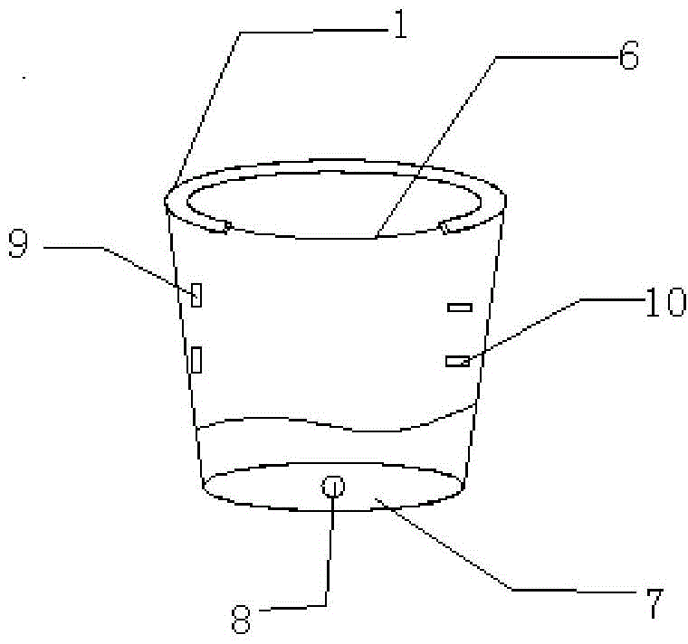 Foldable flower pot