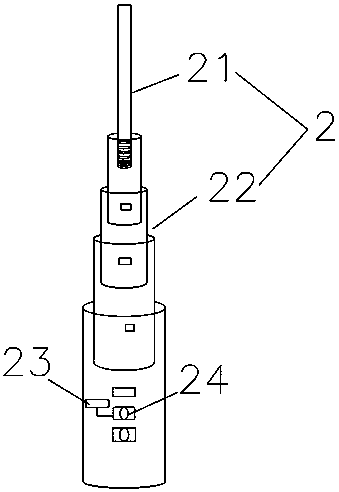 Adjustable banner advertising device and installation method thereof