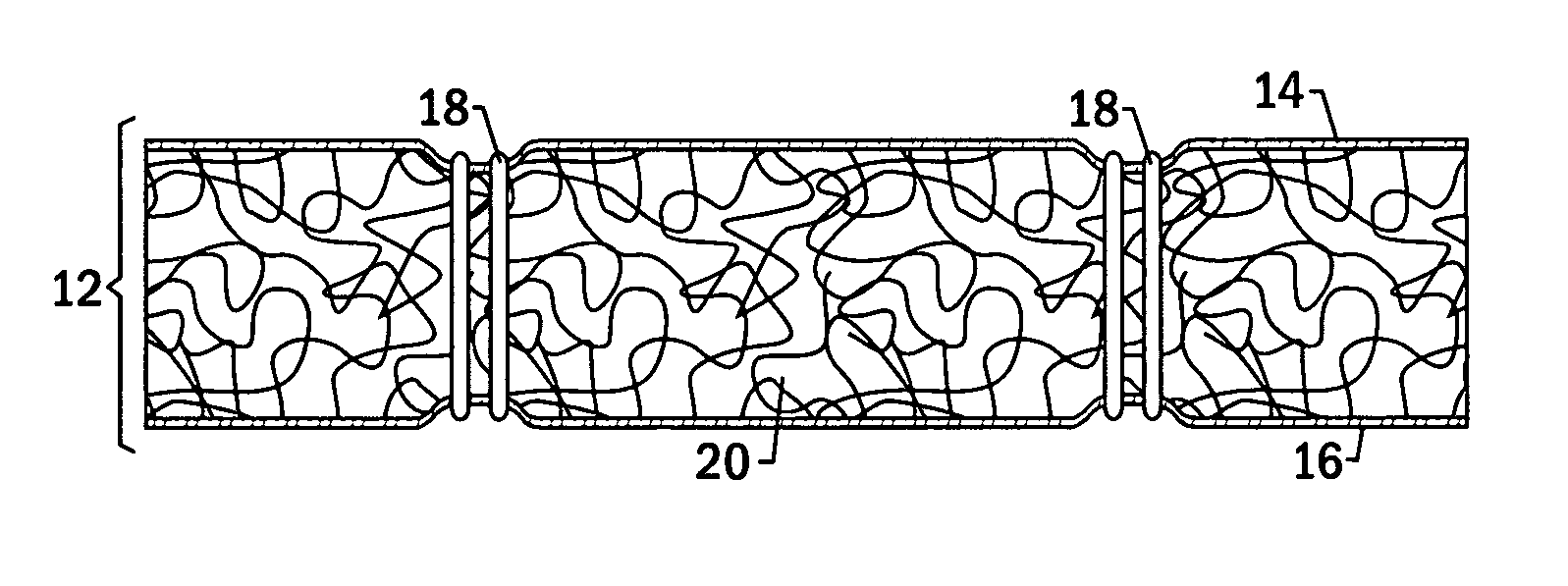 Flexible insulation blanket having a ceramic matrix composite outer layer