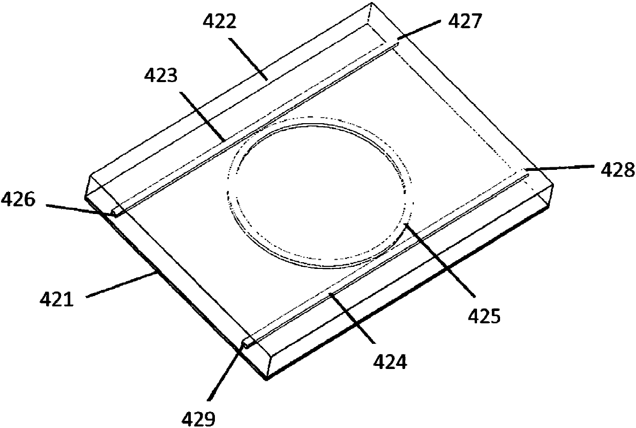 Optical soliton crystal optical frequency comb generation system and method based on micro-ring resonator