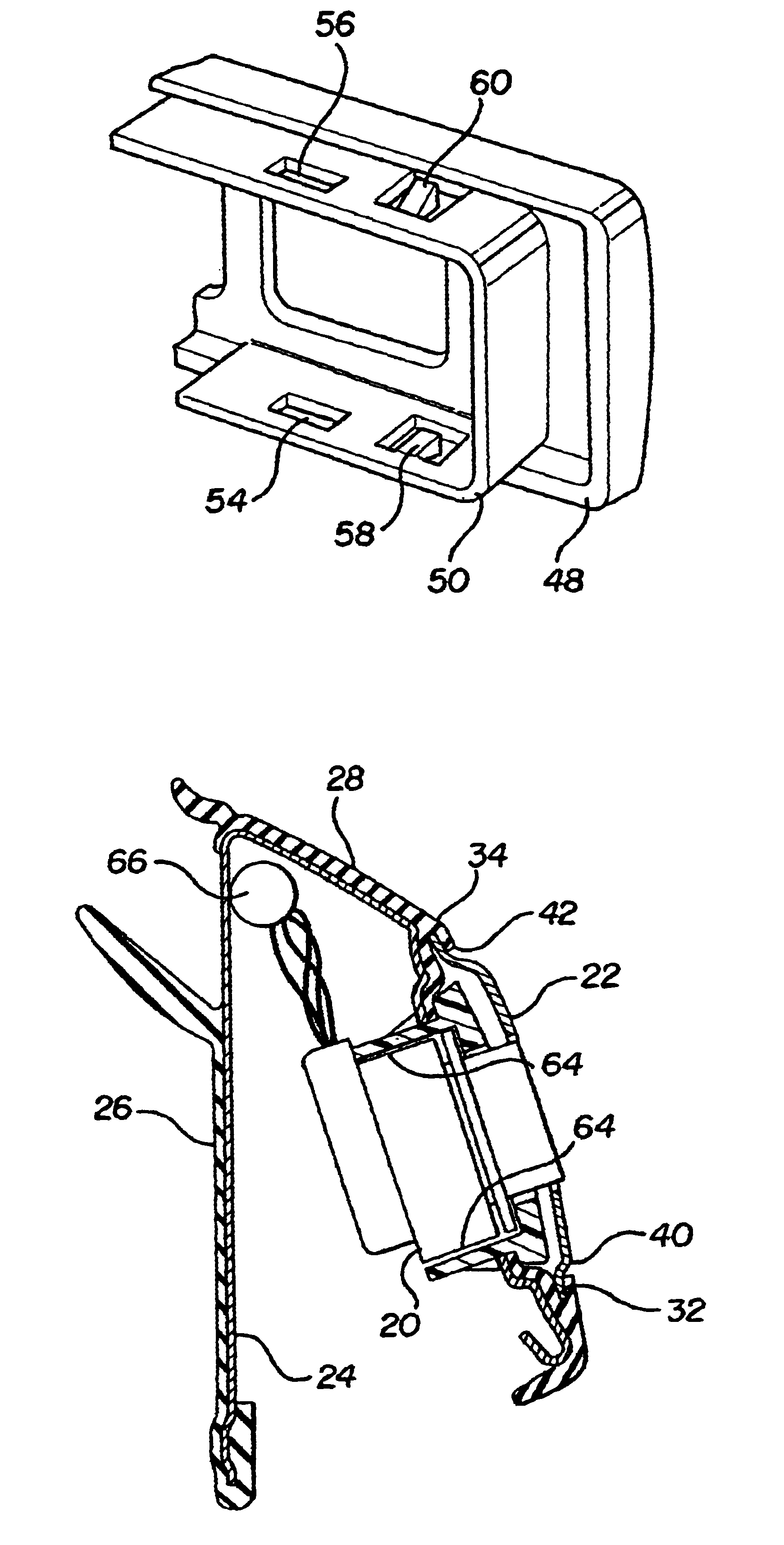 Retainer clip for attaching components to a belt molding