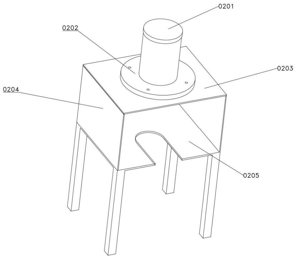 Flowerpot separating device and method suitable for stacking of plastic flowerpots in various shapes