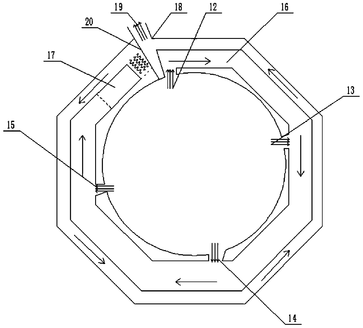 Condensing type afterheat recovering and water heating cooking oven