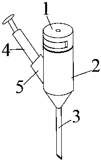 Cardiovascular intervention puncture device having blood clotting function and realizing medicine-carrying treatment