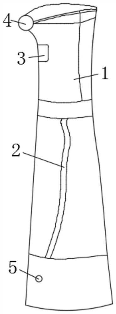 Spray disinfector and using method thereof