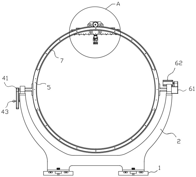 An auxiliary guiding and positioning device for CT puncture