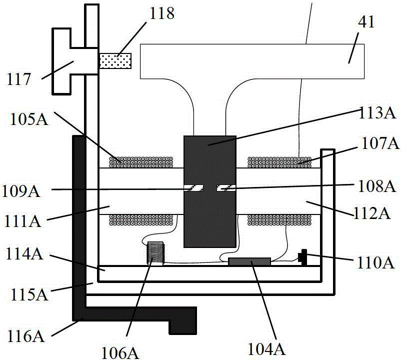 Push-pull optical fiber displacement sensor with compliant cylinder structure and optical fiber strain gauge