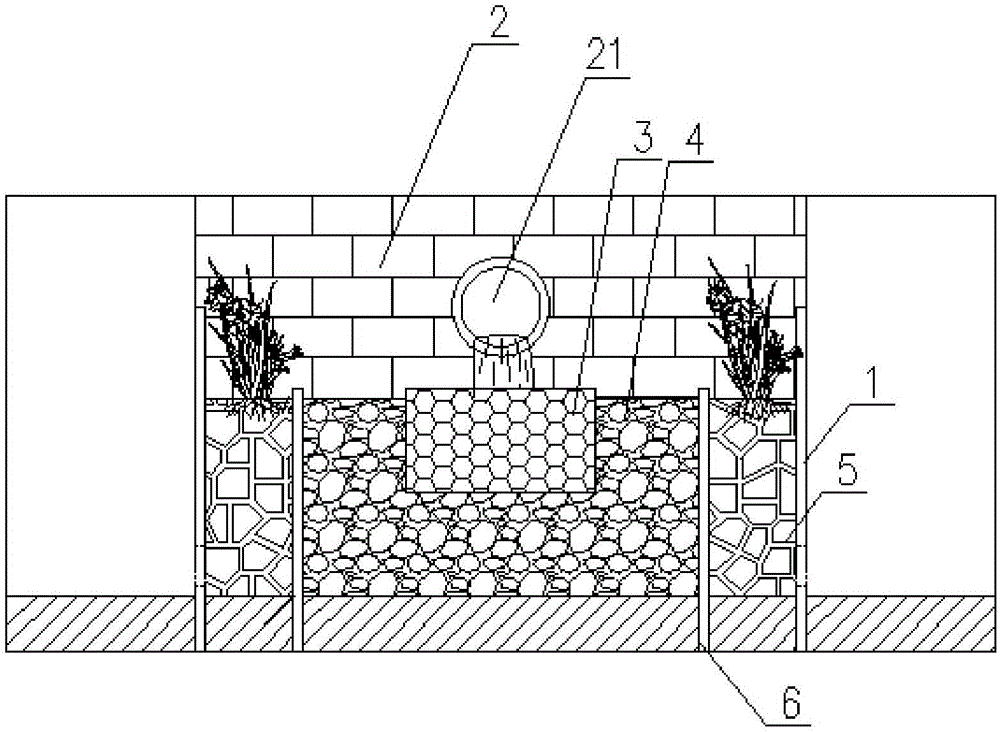 Sewage draining exit sewage strengthening treatment apparatus and method thereof